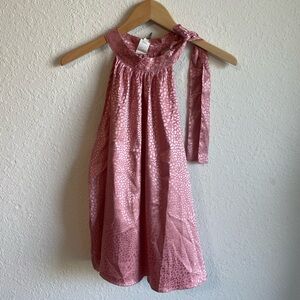 Flawless Pink Flowy Blouse